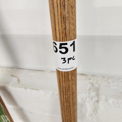 Lot of 3 Garden tools Manure Fork , Bedding Fork,