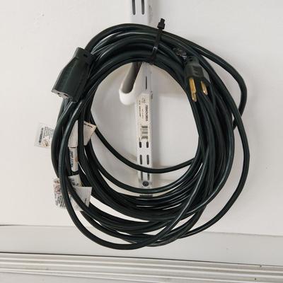 Lot of 3 Extensions cords 1 with 3 plugs