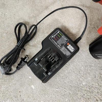 Black & Decker 20V Lithium 4.0AH Cordless String Trimmer Edger & Leaf Blower