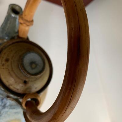 Handmade Teapot Pottery Signed