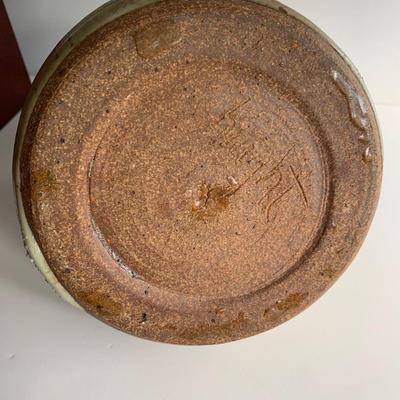 Handmade Teapot Pottery Signed