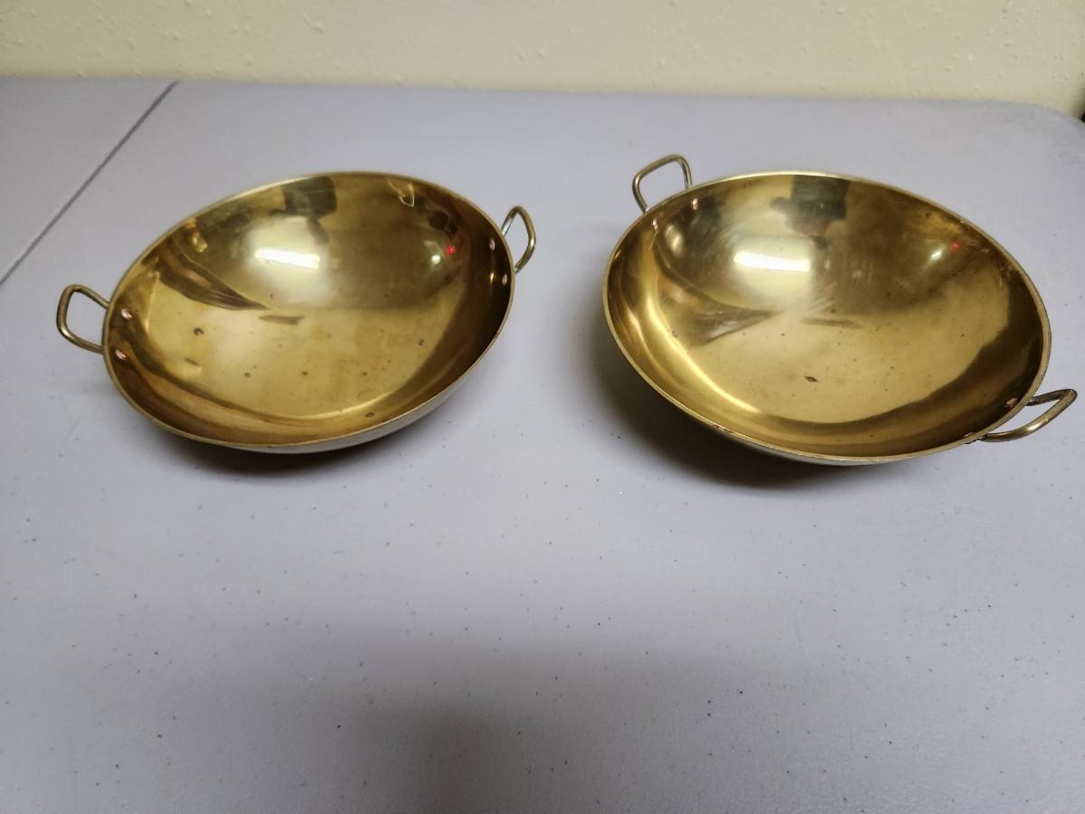 Brass bowls