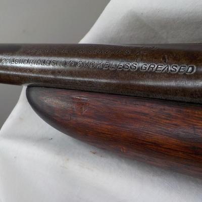 Model A1 Marlin rifle 22 LR. Vintage 1930's.