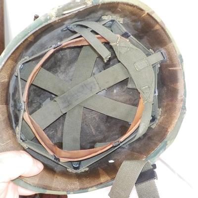 Viet Nam Era  Helmet belong to Gunny Sergeant Magee.