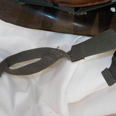 Viet Nam Era  Helmet belong to Gunny Sergeant Magee.