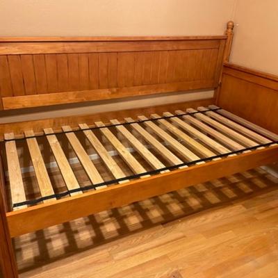 Day bed with trundle - twin size.