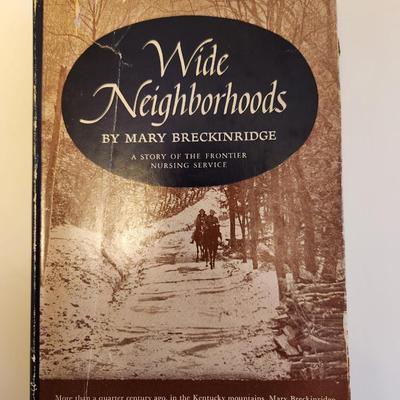 Wide Neighborhoods by Mary Breckinridge - Autographed