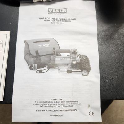 Viair 400P Portable Compressor Heavyweight Series Complete Outfit NEW Never Used