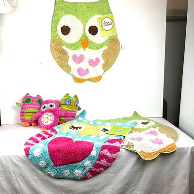 825 Owl Circo Home Decor Lot