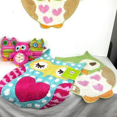 825 Owl Circo Home Decor Lot