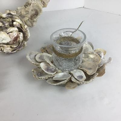 845 Nautical Oyster Shell Decor Lot