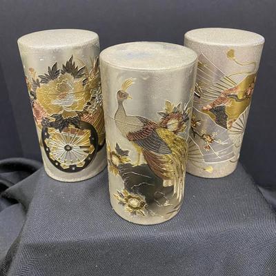 Vintage Asian Tea Tins