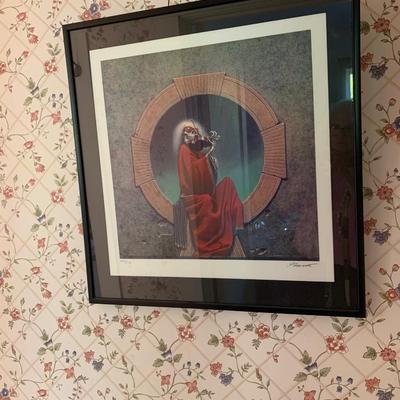 Limited edition art, Blues for Allah album by Grateful Dead