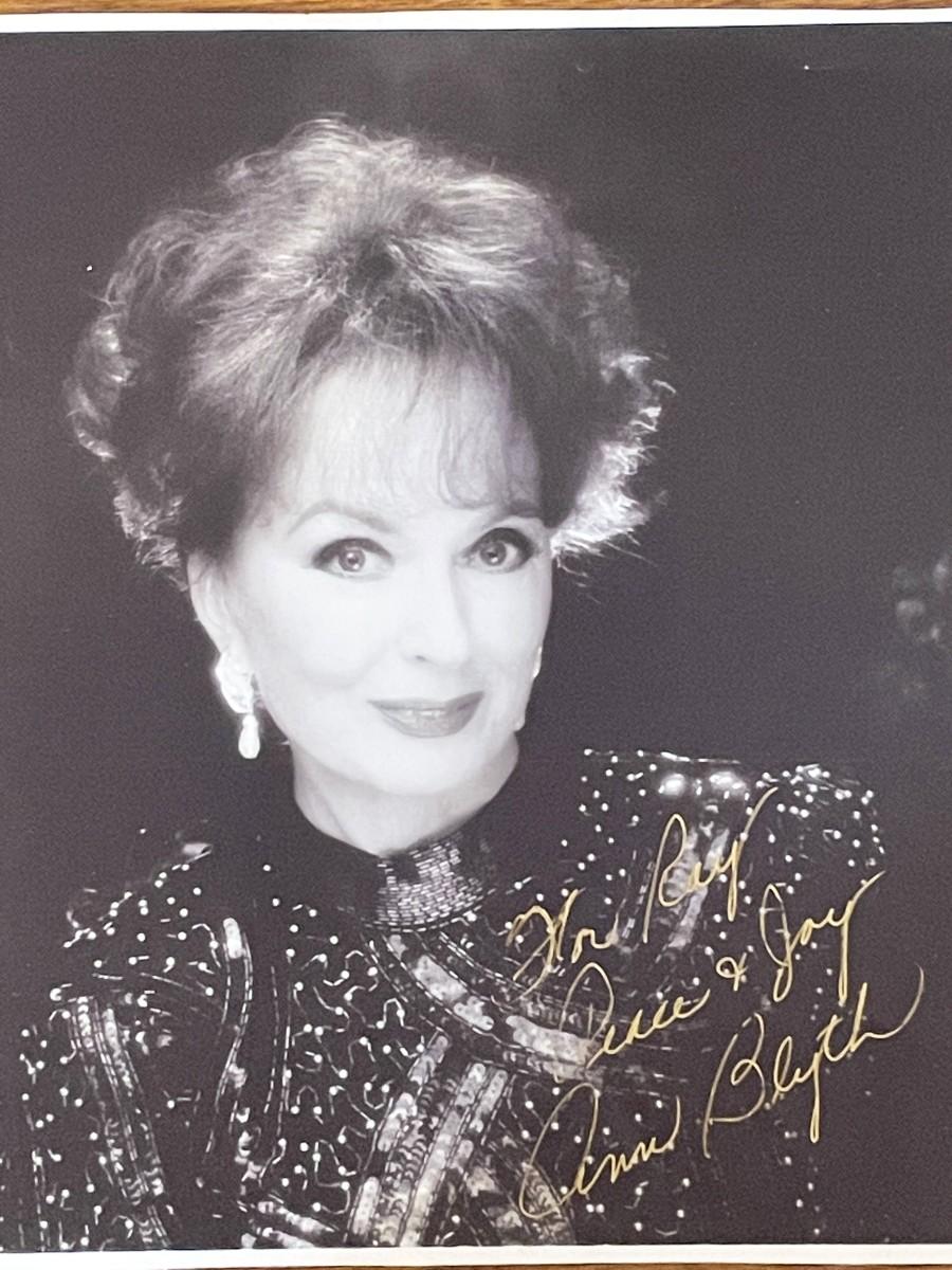 Ann Blyth signed photo | EstateSales.org