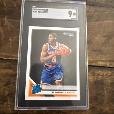 2019 - 2020 DONRUSS R J BARRETT
