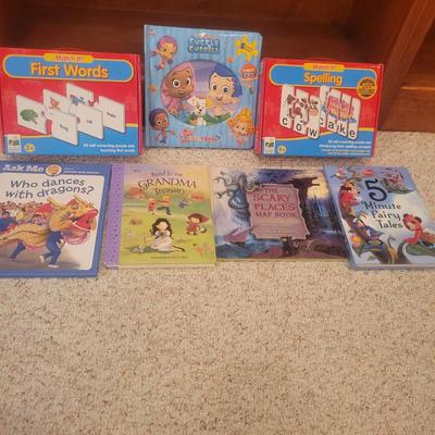 Collection of Books, Puzzles and Games for Early Readers (LR-DW)