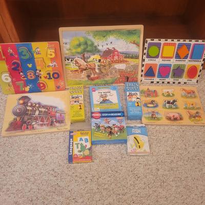 Collection of Books, Puzzles and Games for Early Readers (LR-DW)