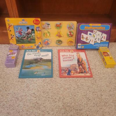 Collection of Books, Puzzles and Games for Early Readers (LR-DW)