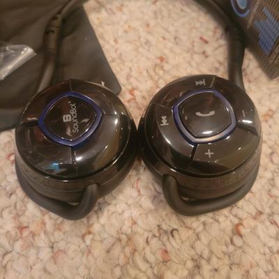 SoundBot Bluetooth Headset and Audio-Technica Headphones (LR-DW)