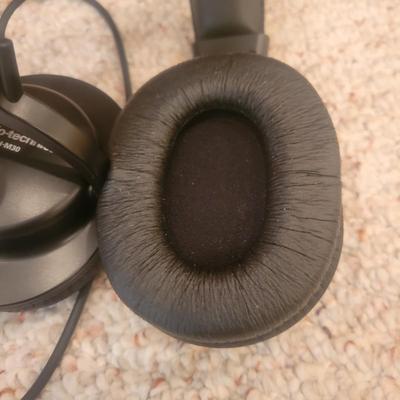 SoundBot Bluetooth Headset and Audio-Technica Headphones (LR-DW)