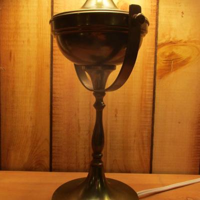 Brass Table Lamp - A