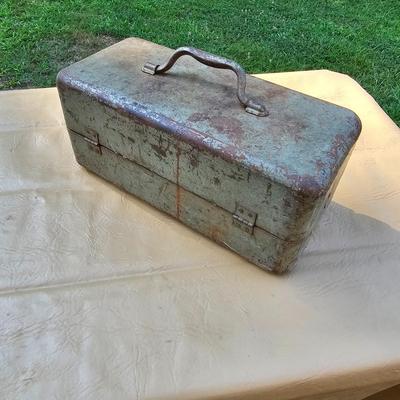 Six Vintage Tackle Boxes  (OB2-JS)