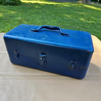 Six Vintage Tackle Boxes  (OB2-JS)