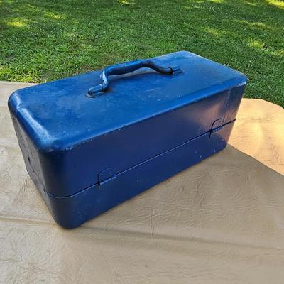 Six Vintage Tackle Boxes  (OB2-JS)