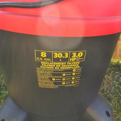 8 Gal Wet/Dry ShopVac & Accessories  (WS2-JS)