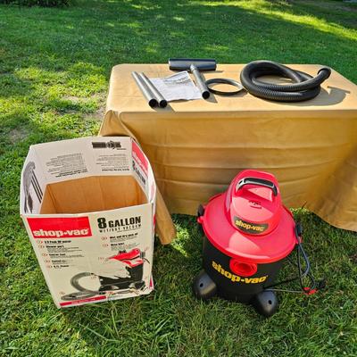 8 Gal Wet/Dry ShopVac & Accessories  (WS2-JS)