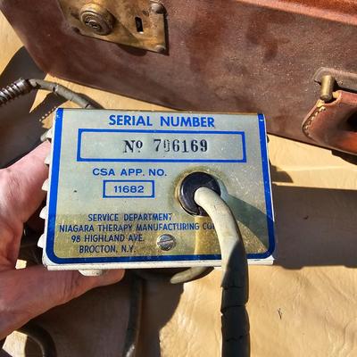 Two Vintage Niagara Thermal Cyclopad & Massager (OB2-JS)