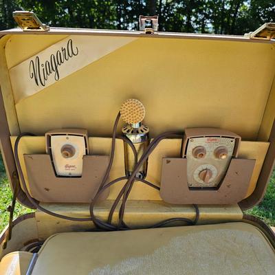 Two Vintage Niagara Thermal Cyclopad & Massager (OB2-JS)