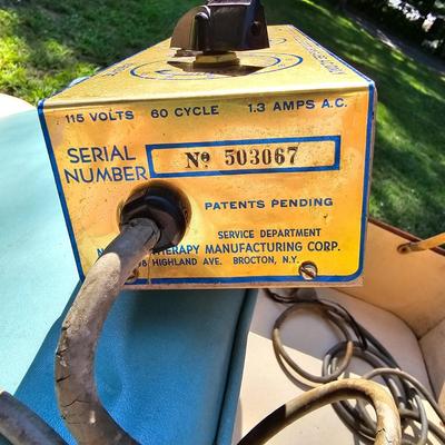 Two Vintage Niagara Thermal Cyclopad & Massager (OB2-JS)