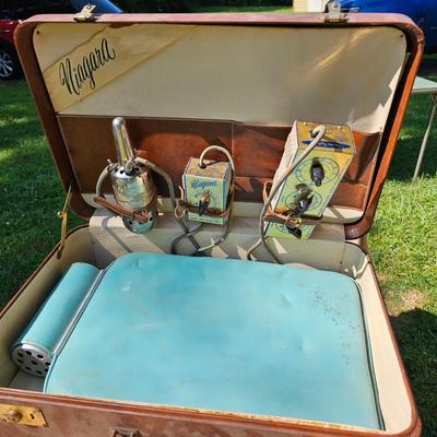 Two Vintage Niagara Thermal Cyclopad & Massager (OB2-JS)