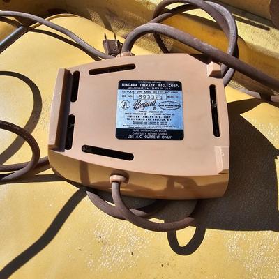 Two Vintage Niagara Thermal Cyclopad & Massager (OB2-JS)