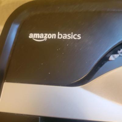 Amazon Basics Paper Shredder and a Sterilite Filing Box (O-DW)