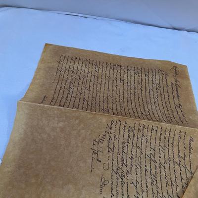 Americana - Large Flag, Rug, Documents/Deeds & Wool Hat (UB-RG)