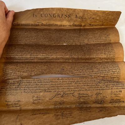 Americana - Large Flag, Rug, Documents/Deeds & Wool Hat (UB-RG)