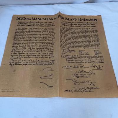 Americana - Large Flag, Rug, Documents/Deeds & Wool Hat (UB-RG)