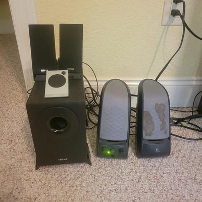 Edifier and Logotech Computer Speakers (O-DW)