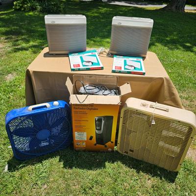 Air Purifiers, Box Fans & Heater (OB2-JS)
