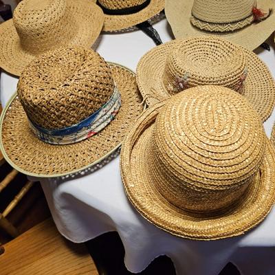 Ladies Straw Hats (UB-RG)