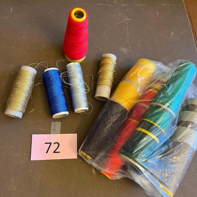 Large Spools of thread