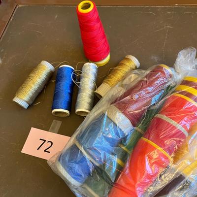 Large Spools of thread