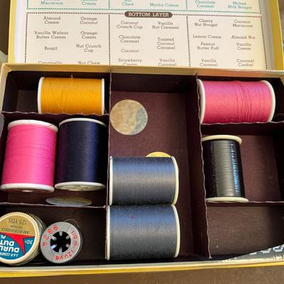 Spool Rack NIB w/ box of thread