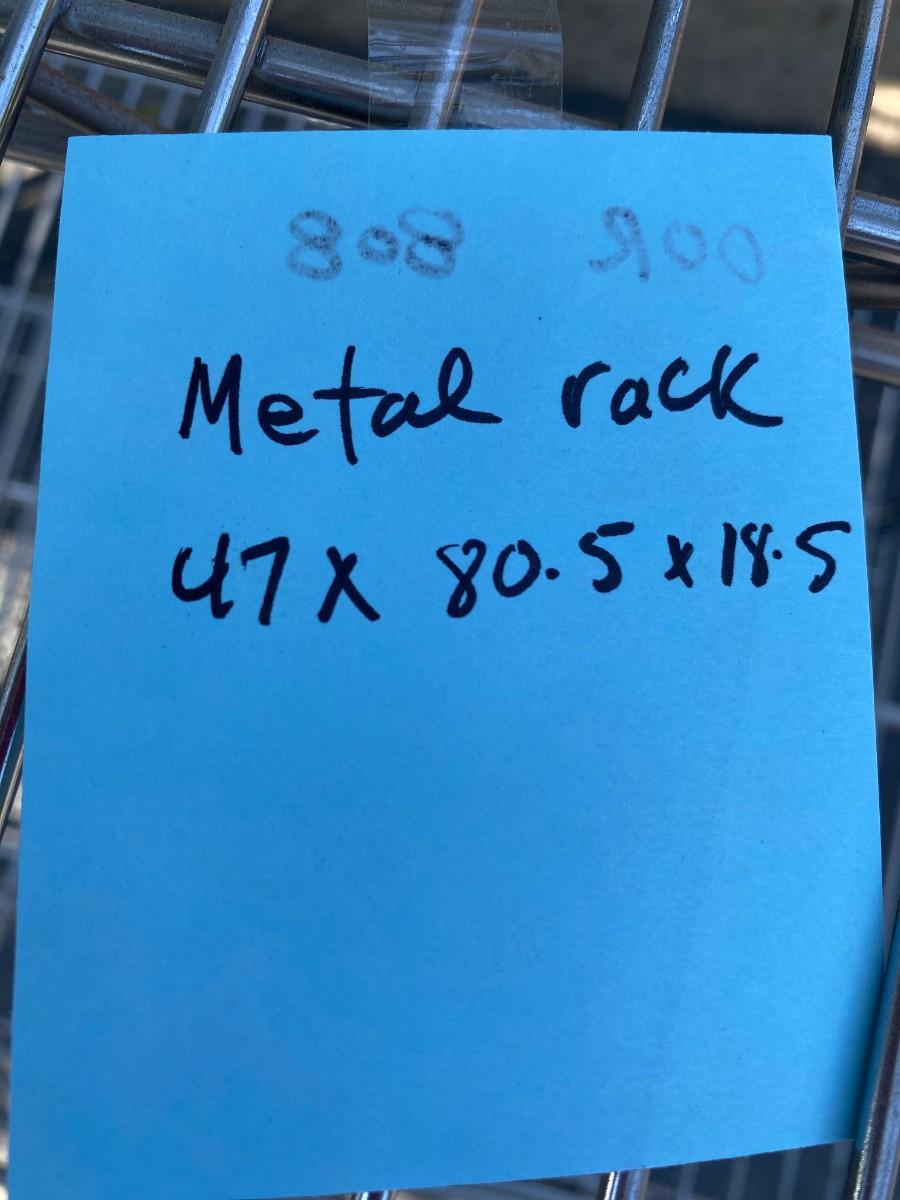 Metal Rolling rack 3