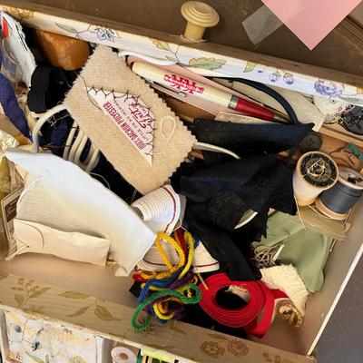 Sewing Box w/ supplies