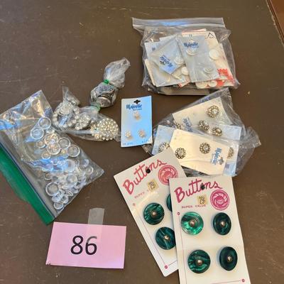 Buttons, fancies