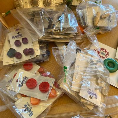 Box of buttons