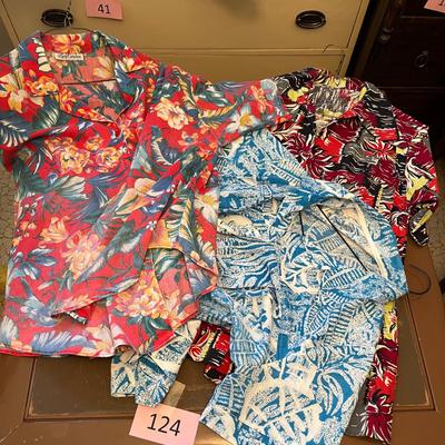 3 Hawaiian Shirts